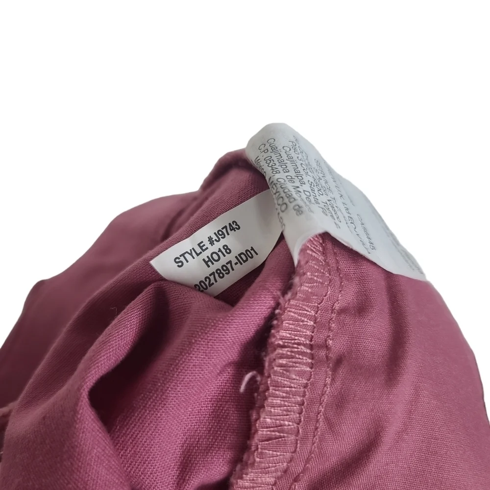 J. Crew Mercantile Dark Pink Pants 6